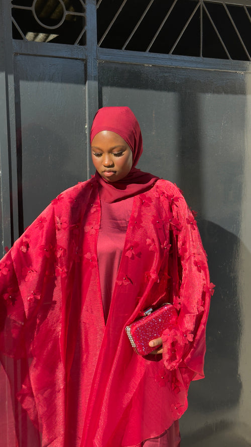 Abaya Rubi Blossom