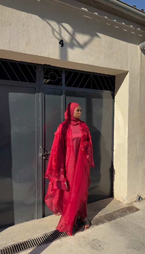Abaya Rubi Blossom